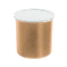 Franklin Machine Products  247-1063 Cambro 1.2 Qt. Beige Plastic Crock with Lid