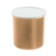 Franklin Machine Products  247-1066 Cambro 2.7 Qt. Beige Plastic Crock with Lid