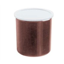 Franklin Machine Products  247-1065 Cambro 2.7 Qt. Brown Plastic Crock with Lid