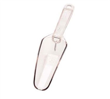 Franklin Machine Products  247-1086 Cambro Camwear 6 oz. Clear Plastic Scoop