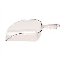 Franklin Machine Products  247-1089 Cambro Camwear 64 oz. Clear Plastic Scoop