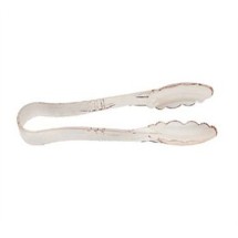 Franklin Machine Products  247-1077 Cambro Camwear Clear Plastic Scallop Tongs 9&quot;