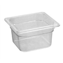 Franklin Machine Products  247-1057 Cambro Camwear Sixth-Size Clear Food Pan 4&quot; Deep