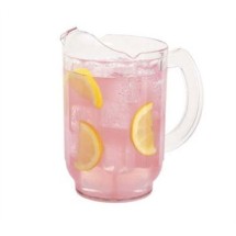 Franklin Machine Products  247-1028 Cambro Clear Plastic 60 oz. Pitcher with 3 Spouts