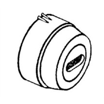 Franklin Machine Products  253-1187 Cap, End (F/ 1-1/2Od Bulbs)