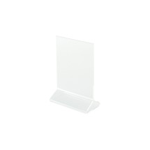 CAC China ACTH-64 Acrylic Tabletop Card Holder 4&quot; x 6&quot;