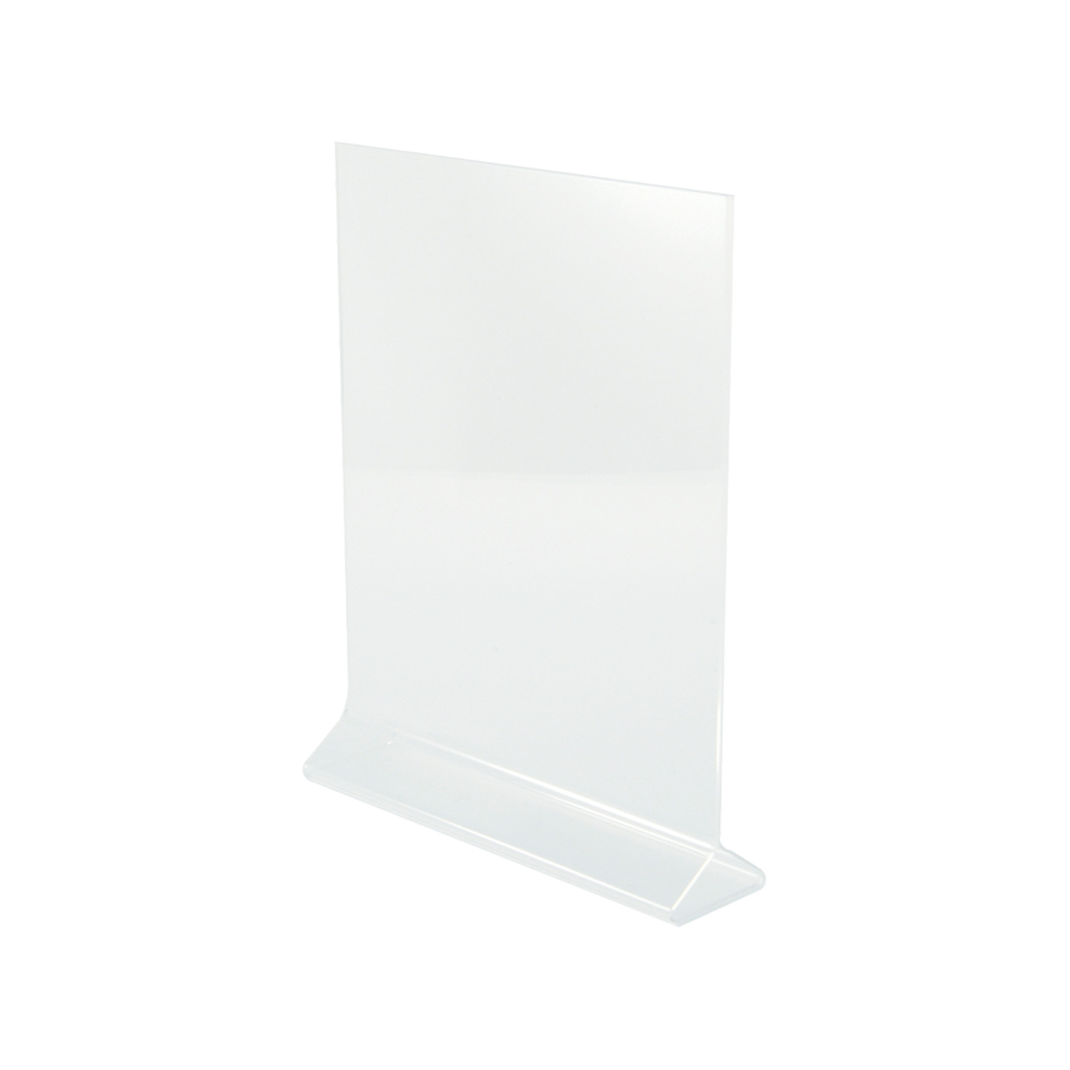 CAC China ACTH-118 Acrylic Tabletop Card Holder 8-1/2" x 11"