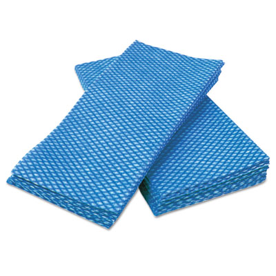 Cascades PRO Tuff-Job Durable Foodservice Towels, Blue/White, 12" x 24", 200/Carton