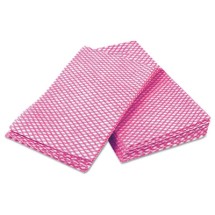 Cascades PRO Tuff-Job Durable Foodservice Towels, Pink/White, 12&quot; x 24&quot;, 200/Carton