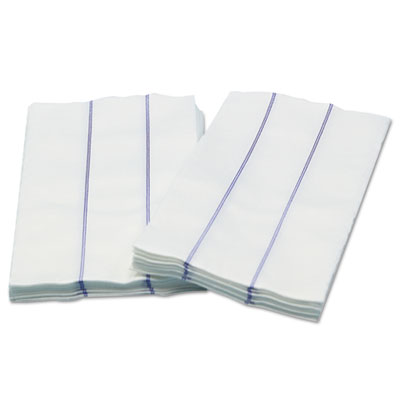 Cascades Tuff-Job Premium Foodservice Towel, White/Blue, 13" x 24", 1/4 Fold, 72/Carton