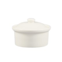 CAC China CAS-10 Soup Bowl with Lid 10 oz.