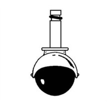 Franklin Machine Products  120-1162 Caster (2Ball, 5/16 Stem, Blk )