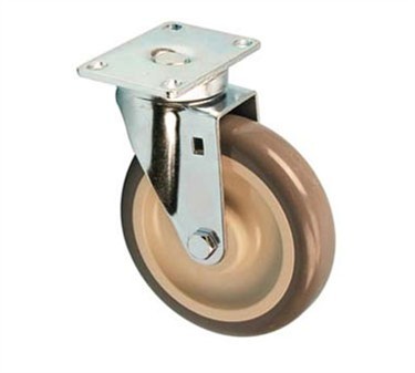 Franklin Machine Products  120-1101 Caster, Plate (5, Gry )