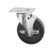 Franklin Machine Products  235-1051 Caster, Plate (5Swivel, with Brake)