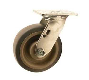 Franklin Machine Products  120-1150 Caster, Plate (6, Gry )
