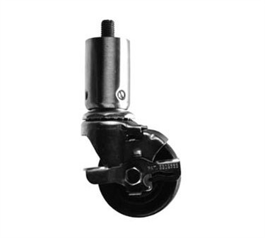 Franklin Machine Products  228-1225 Caster, Stem (3, 1/2-13, with Brk)