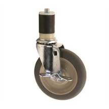 Franklin Machine Products  120-1027 Caster, Stem (3-1/2, with Brk, Gry )