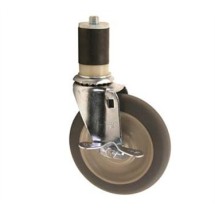 Franklin Machine Products  120-1029 Caster, Stem (3-1/2with Brk, Gry )