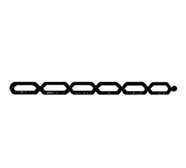 Franklin Machine Products  102-1111 Chain, Sash (Stainless Steel, 10Ft )