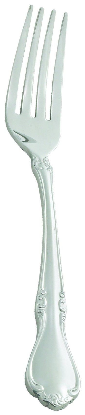 Winco 0039-05 Chantelle Extra Heavy Weight Stainless 18/10 Dinner Fork (12/Pack)