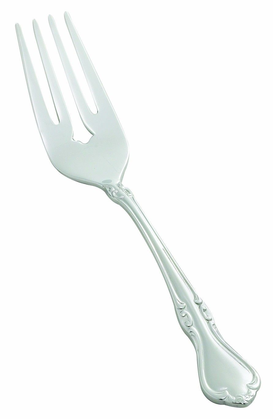 Winco 0039-06 Chantelle Extra Heavy Weight Stainless 18/10 Salad Fork (12/Pack)