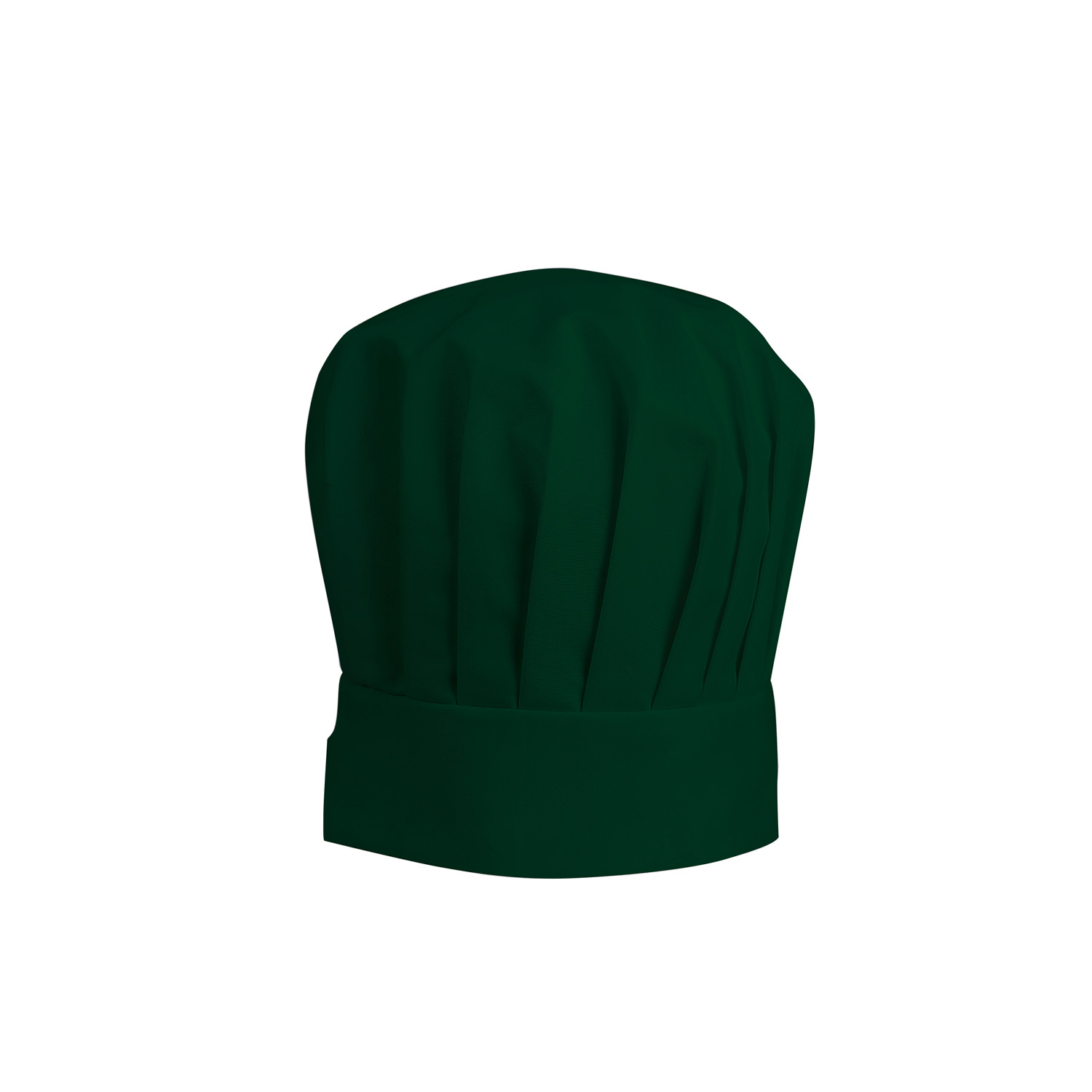 CAC China APHT-2GN Chef's Pride Green Floppy Toque Hat 13" H