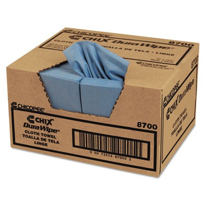 Chix DuraWipe General Purpose Towels, Blue, 400 Towels