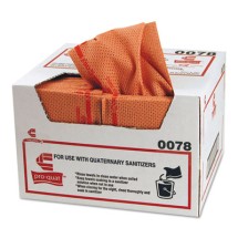 Chix Pro-Quat Heavy-Duty Food Service Towels, 150 Towels/Carton