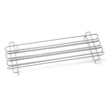 TableCraft 4040 Chrome-Plated Taco Rail for Twelve 6&quot; Taco Shells