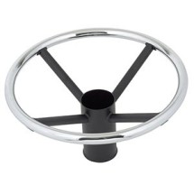 Royal Industries ROY RTB 142 FR Chrome Round Table Foot Rest 19&quot; Dia.
