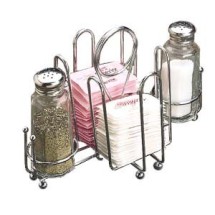 TableCraft 591C Chrome Plated Combination Rack, Fits 1-5/8&quot; Salt/Pepper Shakers