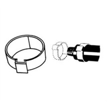 Franklin Machine Products  142-1120 Clamp, Tab (3/8Tube, Stainless Steel ) (100 )