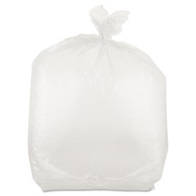 Clear Food Bags, 22 qt, 1 mil, 10&quot; x 24&quot;, 500/Carton