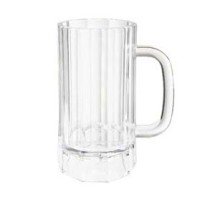 G.E.T. Enterprises 00087-PC-CL Clear Polycarbonate 20 oz. Beer Mug