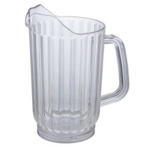 Winco WPC-32 Clear Polycarbonate 32 oz. Water Pitcher