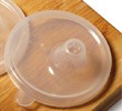 G.E.T. Enterprises SN-106-CL Clear Polypropylene Reusable Perforated Lid for 6612, SN-103 & SN-104