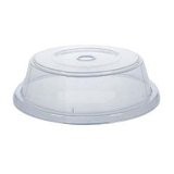G.E.T. Enterprises CO-100-CL Clear Polypropylene Plate Cover for 7.9" to 8.8" Round Plate