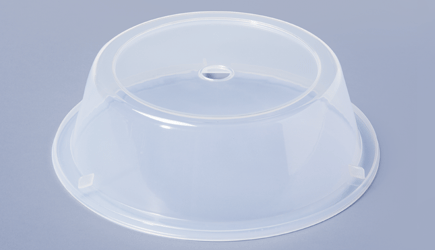 G.E.T. Enterprises CO-92-CL Clear Polypropylene Plate Cover for 8.8" to 9.63" Round Plate