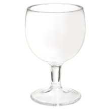 G.E.T. Enterprises GOB-12-1-SAN-CL Clear SAN Plastic 12 oz. Goblet