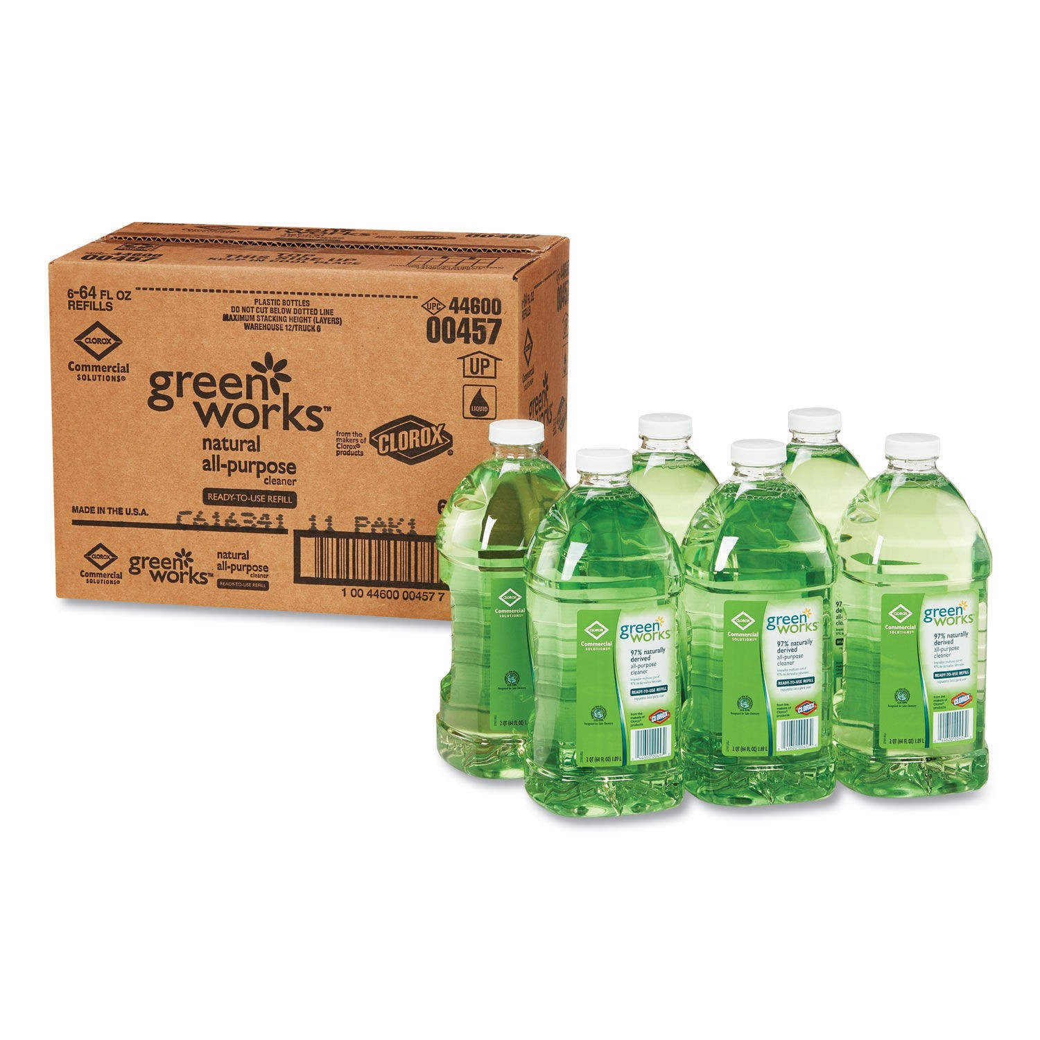 Clorox Green Works All-Purpose Refill, 64 oz