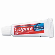 Colgate Flouride Toothpaste, Personal Size, .85 oz, UnCartoned, 240/Carton