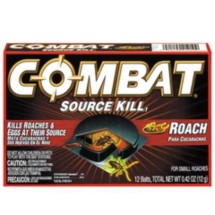 Combat Roach Killing Bait, 12 Baits/Pack
