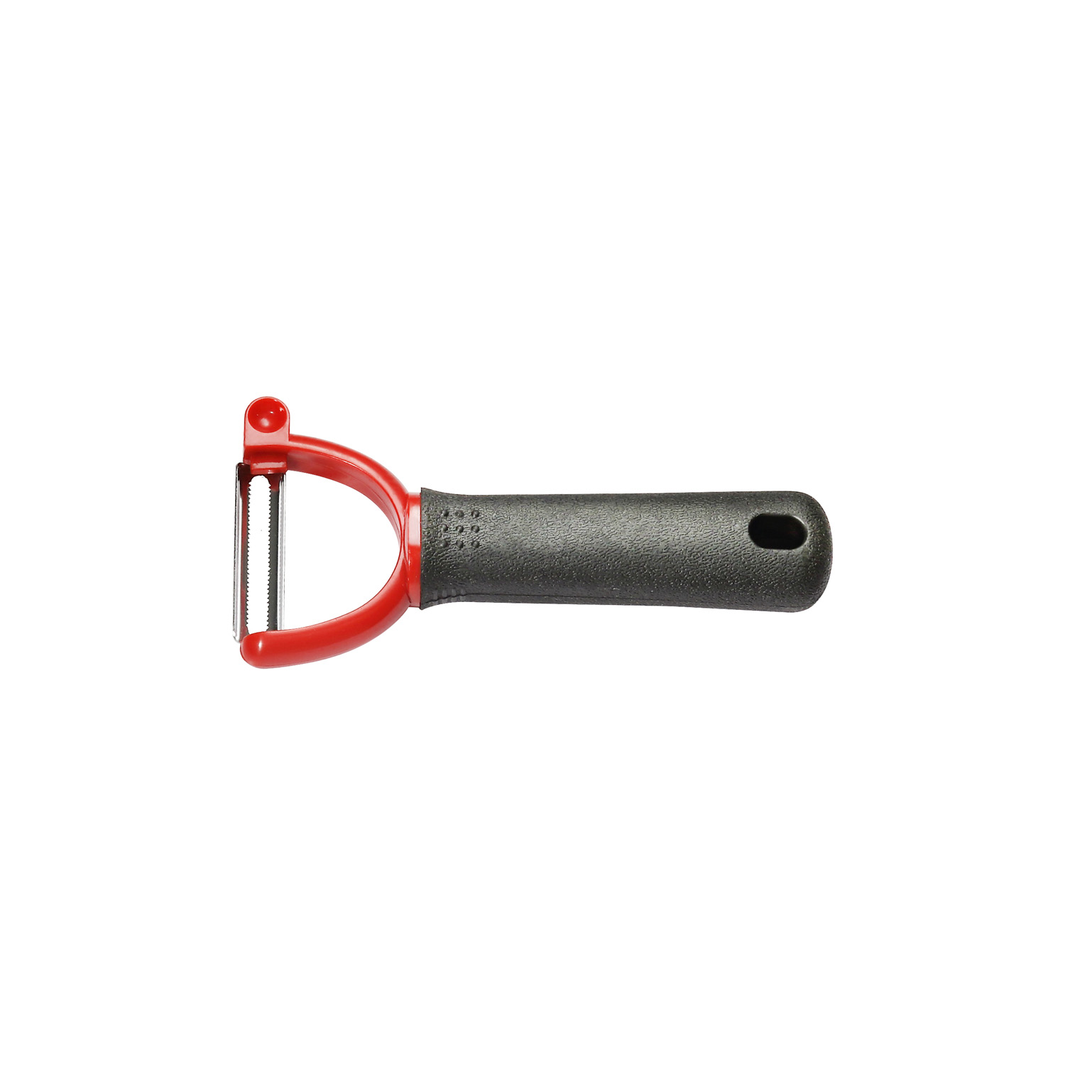 CAC China KTCG-PY08 ComfyGrip Stainless Steel Y straight Serrated Peeler 5-3/4"