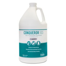 Conqueror 103 Odor Counteractant Concentrate, Cherry, 1 Gallon, 4/Carton