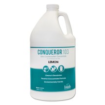 Conqueror 103 Odor Counteractant Concentrate, Lemon, 1 Gallom, 4/Carton