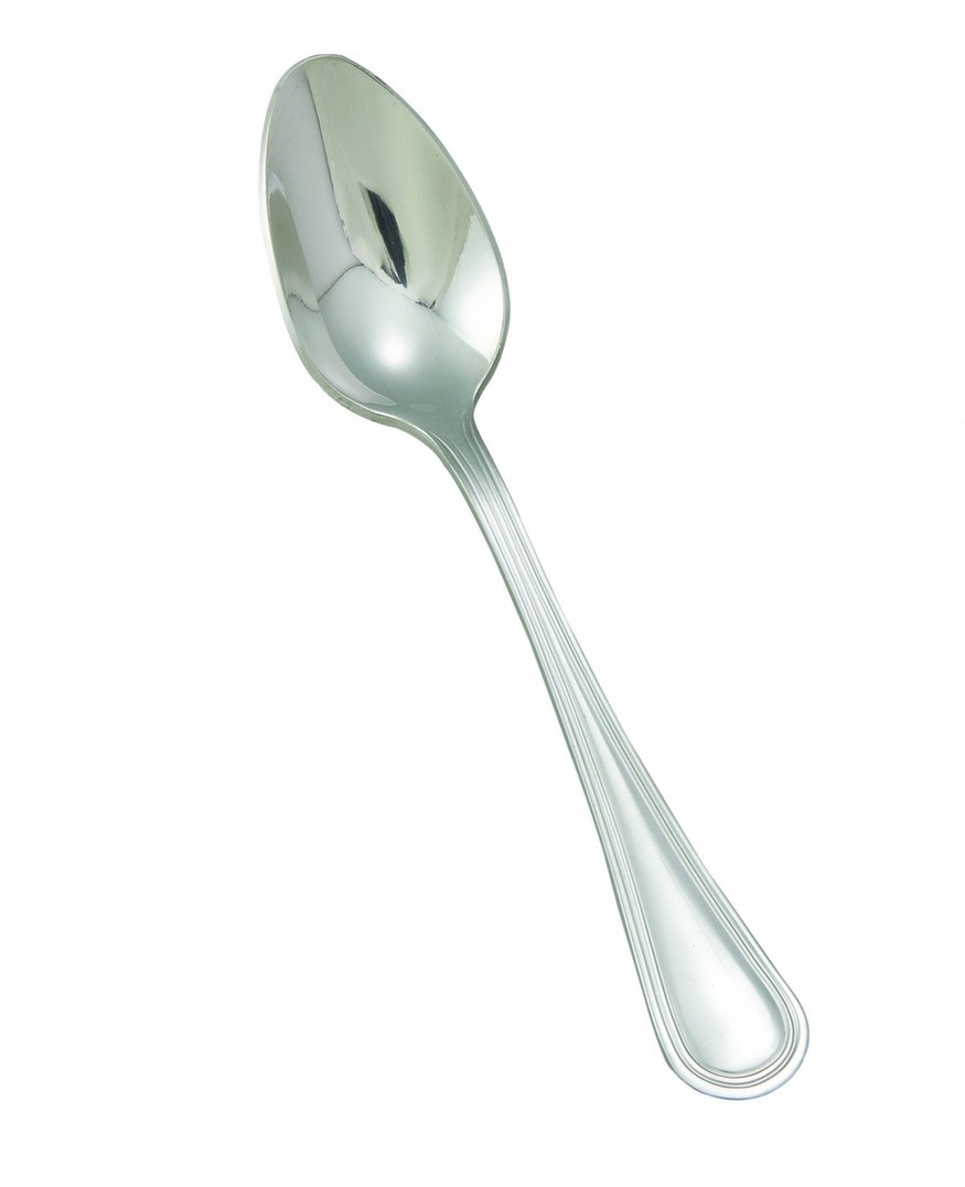 Winco 0021-03 Continental Extra Heavy Mirror Finish Stainless Dinner Spoon (12/Pack)