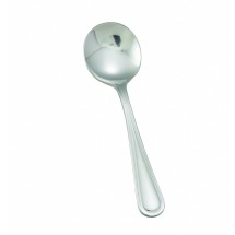 Winco 0021-04 Continental Extra Heavy Mirror Finish Stainless Bouillon Spoon (12/Pack)