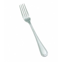 Winco 0021-11 Continental Extra Heavy Stainless Steel European Table Fork (12/Pack)