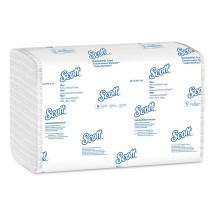 Control Slimfold Towels, White, 90/Pack, 24 Packs/Carton