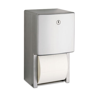 ConturaSeries Two-Roll Tissue Dispenser, 6 1/16
